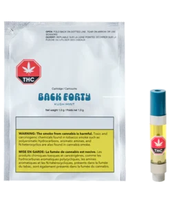 Back Forty Kush Mint 510 Vape Cartridge