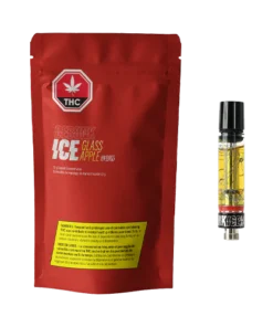 DEBUNK Glass Apple Liquid Diamonds 510 Vape Cartridge