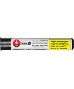 HWY 59 Lemon Haze Live Terp Liquid Diamond 510 Vape Cartridge