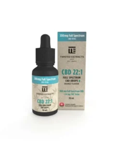 22:1 Tincture drops | CBD | Orange | 300 mg CBD &